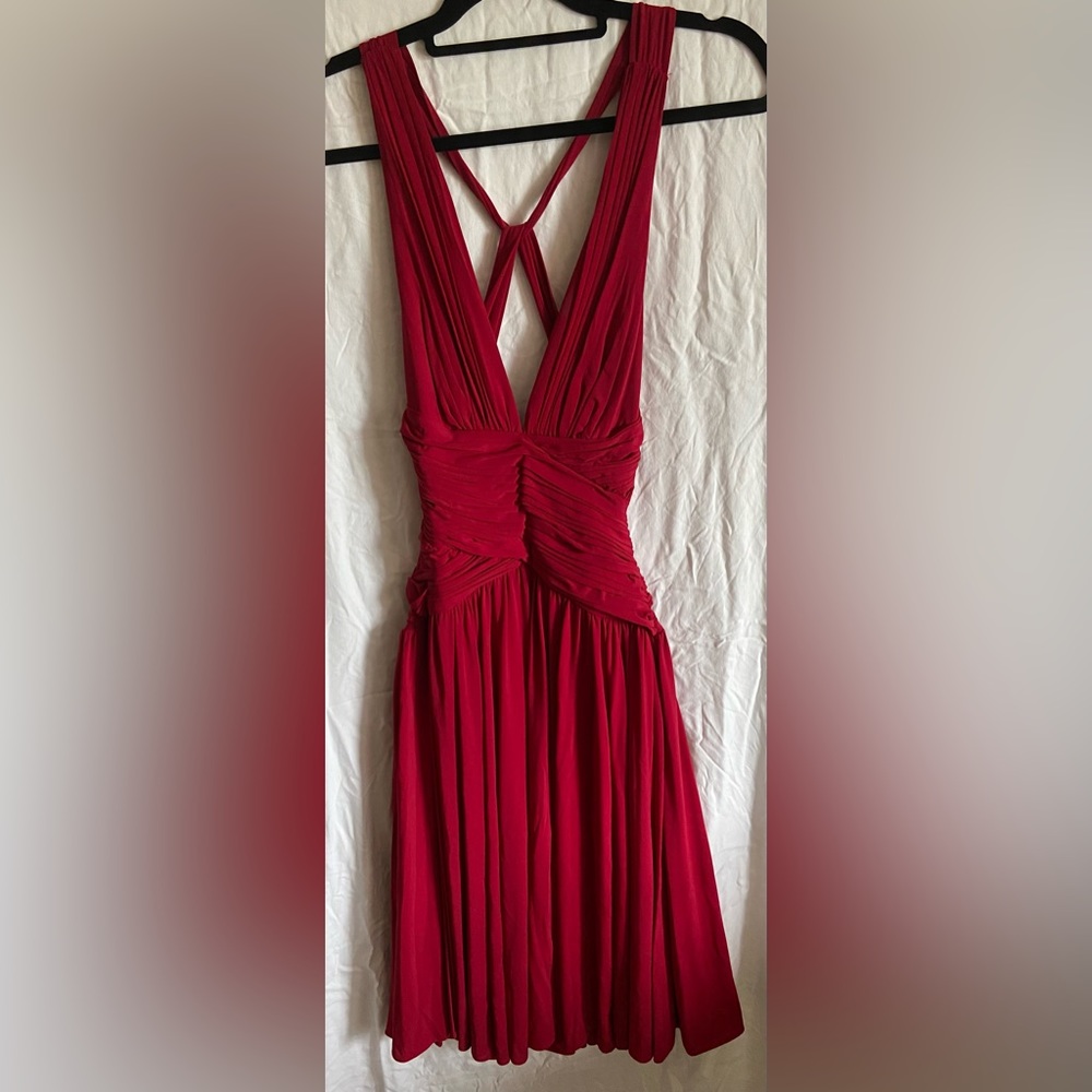 Red BCBG Dress